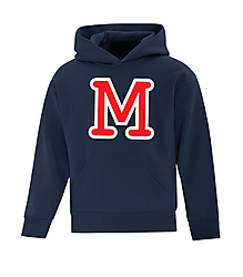 Youth Hoodies with M logo at front