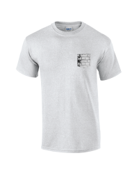 T-Shirt 100% coton avec poche imprimée au coeur