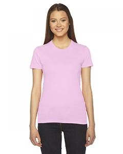 T-shirt pour femme à manches courtes en jersey fin de American Apparel - 2201w