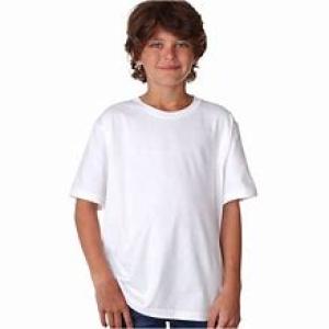 YOUTH LIIGHTWEITH TEE, ANVIL - WHITE