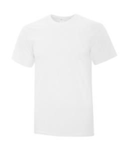 T-shirt 100% coton blanc - Blanc
