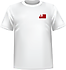 T-shirt Tonga coeur