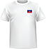 T-shirt Haiti chest