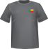 T-shirt Bénin coeur