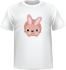 T-shirt lapin de Pâque2 devant centre