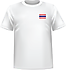 T-shirt Thaïlande coeur