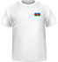 T-shirt Azerbaijan chest