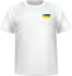 T-shirt Saskatchewan coeur