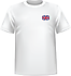 T-shirt United kingdom chest