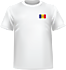 T-shirt Andorre coeur