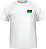 T-shirt Malawi coeur