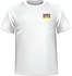 T-shirt British columbia chest