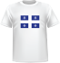 T-shirt Quebec front
