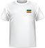 T-shirt Éthiopie coeur