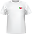 T-shirt Burundi coeur