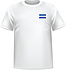 T-shirt Nicaragua chest