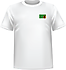 T-shirt Zambie coeur