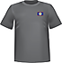 T-shirt Belize chest