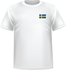 T-shirt Suède coeur