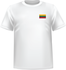 T-shirt Lituanie coeur