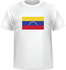 T-shirt Venezuela devant centre