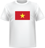 T-shirt Viêt nam devant centre