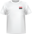 T-shirt Iraq chest