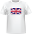 T-shirt Royaume-uni devant centre