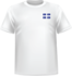 T-shirt Québec coeur