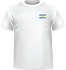 T-shirt Argentina chest
