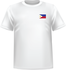 T-shirt Philippines portugaise coeur