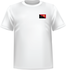 T-shirt Papouasie-nouvelle-guinée coeur