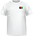 T-shirt Afghanistan coeur