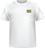T-shirt Togo coeur
