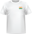 T-shirt Inde coeur
