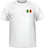 T-shirt Sénégal coeur