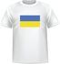 T-shirt Ukraine chest