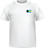 T-shirt Commonwealth des Bahamas coeur