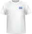 T-shirt Nicaragua coeur