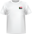 T-shirt Sudan chest