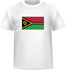 T-shirt Vanuatu chest