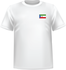 T-shirt Guinée équatorial coeur